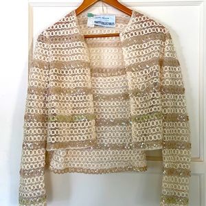 Vintage matching top and jacket set